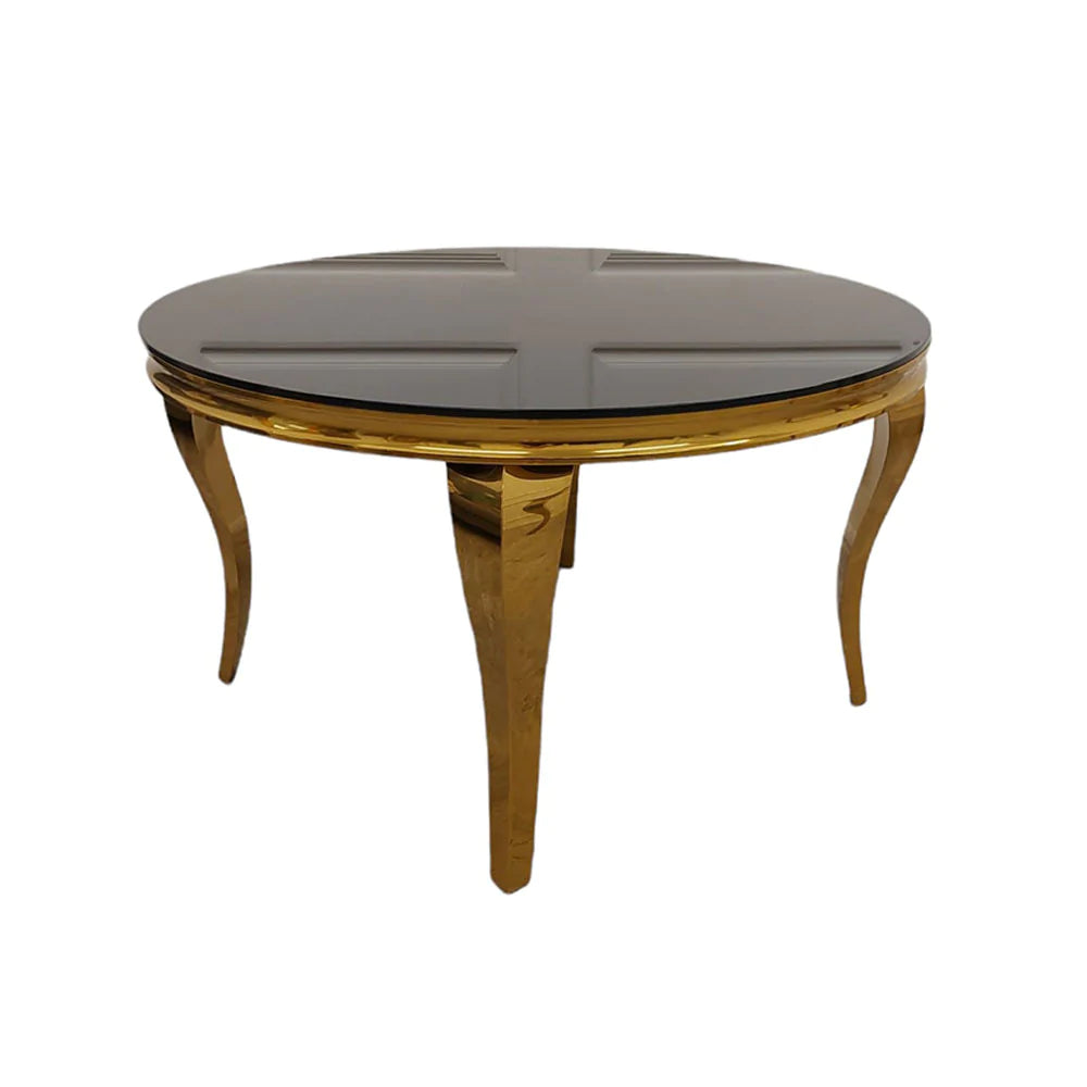 Lilatte Dining Table in Gold