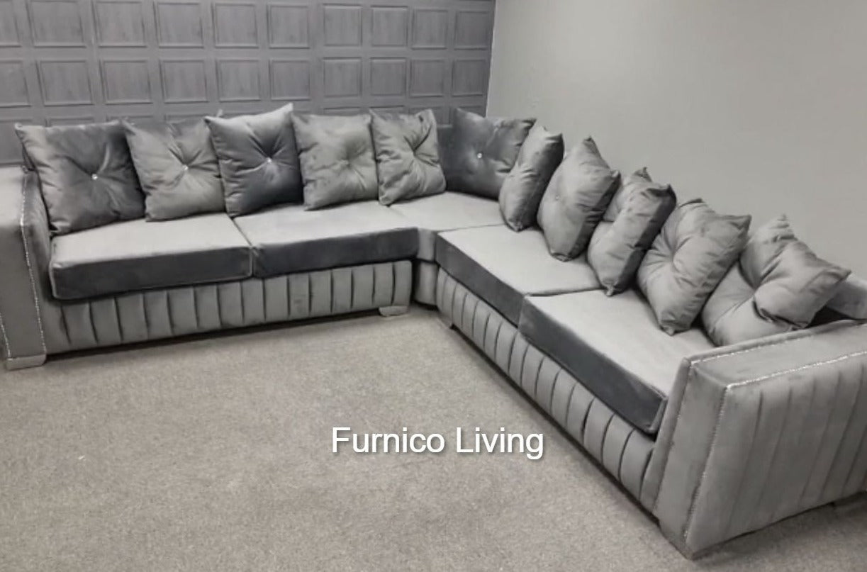 Tokyo velvet sofa Suite