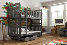 Michas Wooden Bunk Bed  with Storage