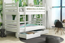 Patryk Wooden Bunk Bed  with Storage