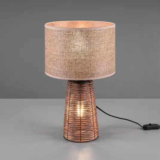Rattan Table Lamp