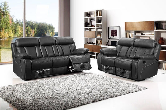 Tyler Leather Recliner corner Sofa