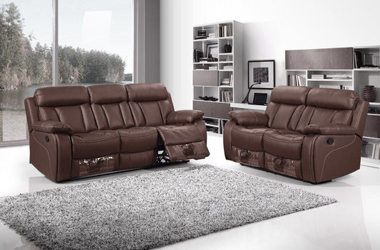 Tyler Leather Recliner Sofa